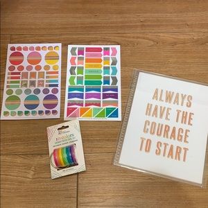 Erin Condren Spring 2019 Suprise box items